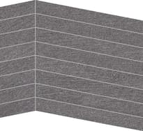 Плитка Ergon Stone Talk Mosaico Bis Minimal Dark Naturale 37.4x29.1 см, поверхность матовая, рельефная