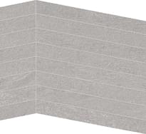 Плитка Ergon Stone Talk Mosaico Bis Minimal Grey Naturale 37.4x29.1 см, поверхность матовая, рельефная