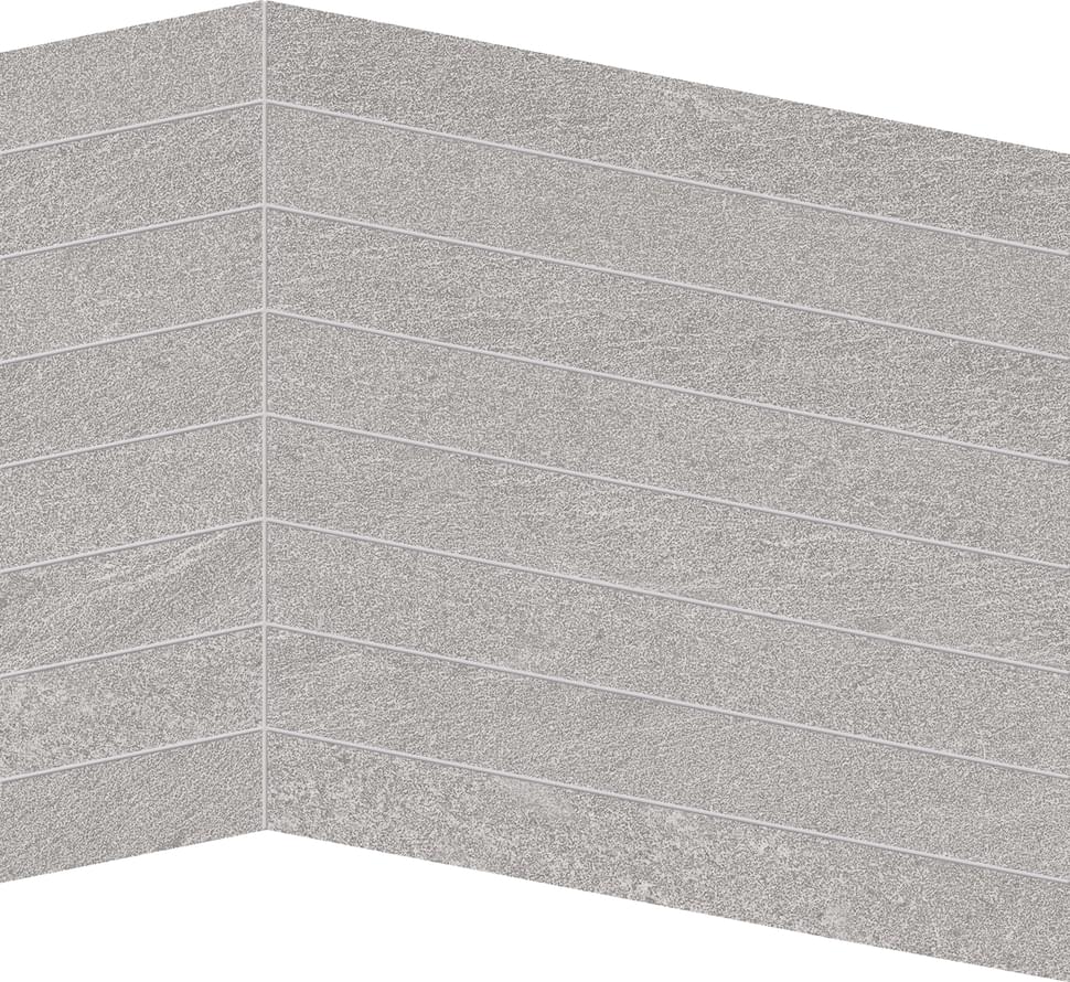 Ergon Stone Talk Mosaico Bis Minimal Grey Naturale 37.4x29.1