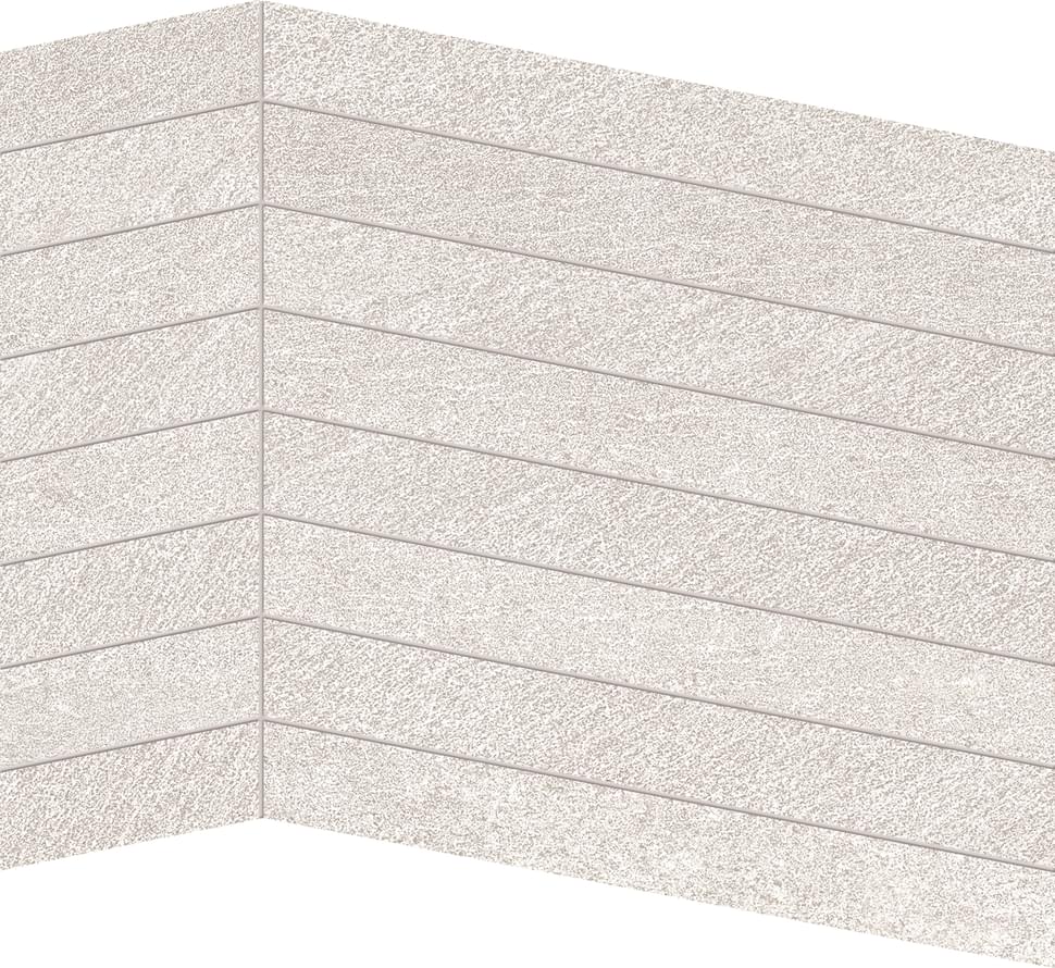 Ergon Stone Talk Mosaico Bis Minimal White Naturale 37.4x29.1