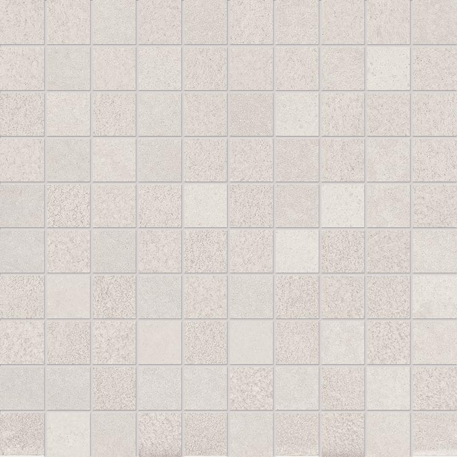 Ergon Tr3nd Mosaico 3x3 Concrete White 30x30
