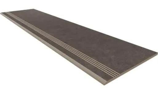 Плитка Estima Profi Кейв Ступень CA05 с насечками 30x120 см, поверхность матовая