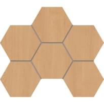 Плитка Estima Classic Wood Мозаика CW04 Hexagon 25x28.5 см, поверхность матовая