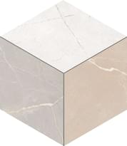 Плитка Estima Nolana Мозаика NL00/NL01 Cube 25x29 см, поверхность матовая
