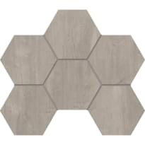 Плитка Estima Soft Wood Мозаика SF03 Hexagon 25x28.5 см, поверхность матовая