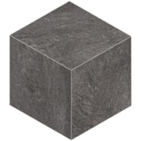 Плитка Estima Tramontana Anthracite Cube 25x29 см, поверхность матовая