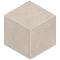 Плитка Estima Tramontana Ivory Cube 25x29 см, поверхность матовая
