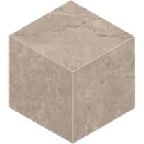 Плитка Estima Бернини Beige Cube 25x29 см, поверхность матовая