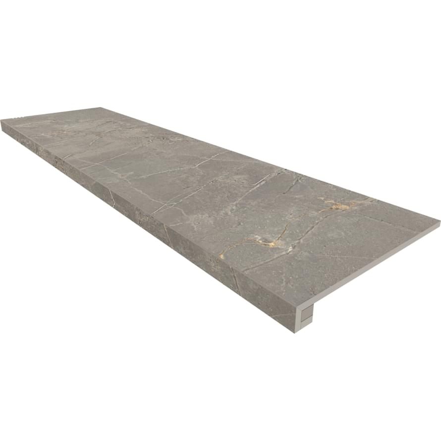 Плитка Estima Бернини Grey 33x120 см, поверхность матовая