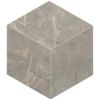 Плитка Estima Бернини Grey Cube 25x29 см, поверхность матовая