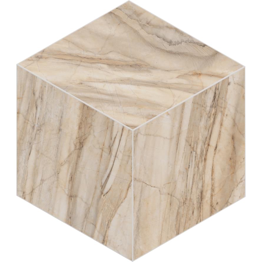 Плитка Estima Бернини Pearl Cube 25x29 см, поверхность матовая