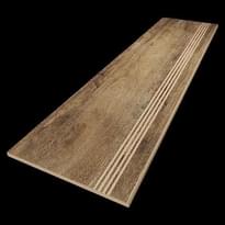 Плитка Estima Бригантина Ступень BG01 с насечками 30x120 см, поверхность матовая