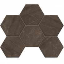 Плитка Estima Габбро Brown 25x28.5 см, поверхность матовая