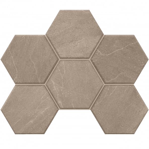 Плитка Estima Габбро Grey 25x28.5 см, поверхность матовая
