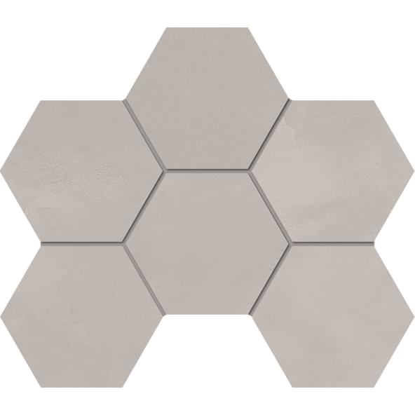 Плитка Estima Граффито Мозаика GF01 Hexagon 25x28.5 см, поверхность матовая