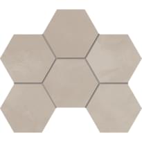 Плитка Estima Граффито Мозаика GF02 Hexagon 25x28.5 см, поверхность матовая