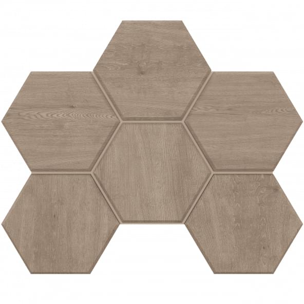 Плитка Estima Классик Вуд Dark Grey 25x28.5 см, поверхность матовая