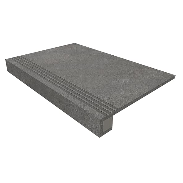 Плитка Estima Луна Комплект Ступень LN03 Подступенок 33x120 см, поверхность матовая
