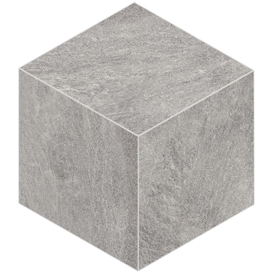 Плитка Estima Трамонтана Grey Cube 25x29 см, поверхность матовая
