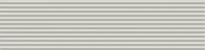 Плитка Estudio Ceramico Glenbrook Blanc Canvas Stripes 5x20 см, поверхность матовая, рельефная