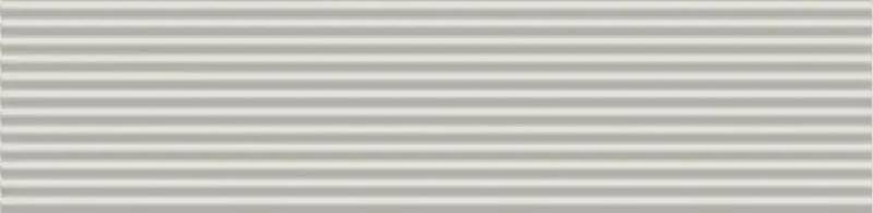 Плитка Estudio Ceramico Glenbrook Blanc Canvas Stripes 5x20 см, поверхность матовая, рельефная