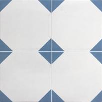 Плитка Etili Seramik DV Blue Pre-Cut 45x45 см, поверхность матовая