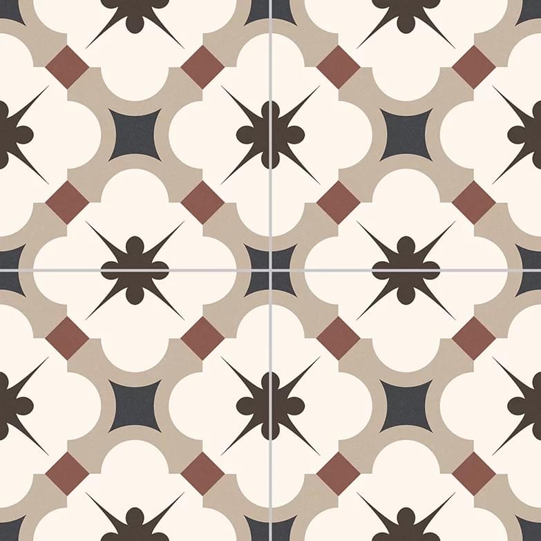 Плитка Etili Seramik Grace Beige Pre-Cut 45x45 см, поверхность матовая