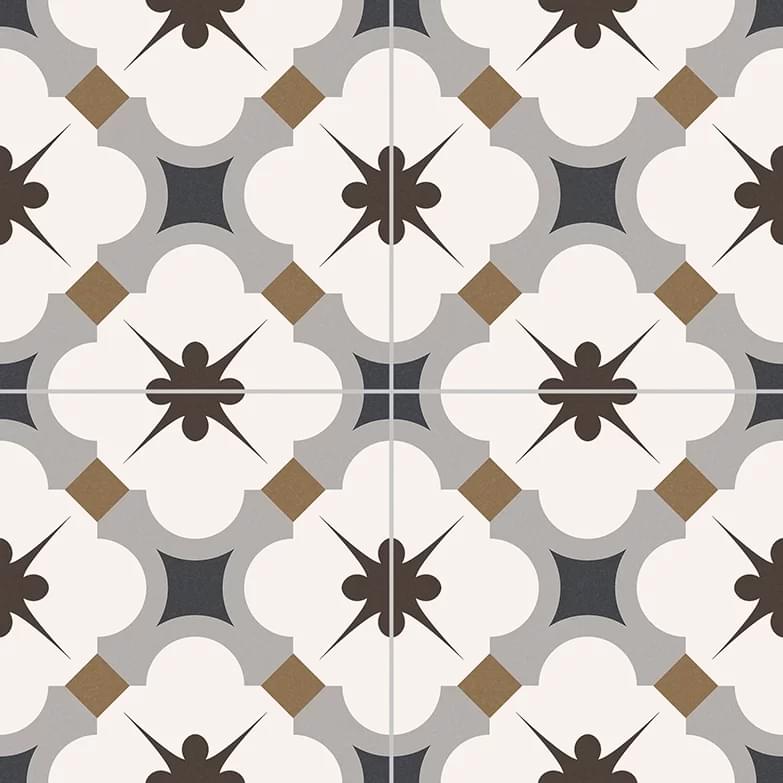 Плитка Etili Seramik Grace Grey Pre-Cut 45x45 см, поверхность матовая
