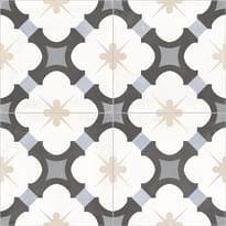 Плитка Etili Seramik Grace Midnight Pre-Cut 45x45 см, поверхность матовая