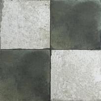 Плитка Etili Seramik Scintilla Chess Olive Green Pre-Cut 45x45 см, поверхность матовая