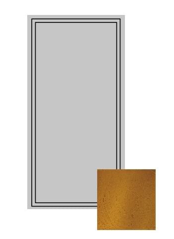 Плитка Etruria Art Deco Caramel Craquele Frame A 12.5x25 см, поверхность глянец