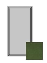 Плитка Etruria Art Deco Emerald Green Craquele Frame A 12.5x25 см, поверхность глянец