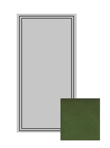 Плитка Etruria Art Deco Emerald Green Craquele Frame A 12.5x25 см, поверхность глянец