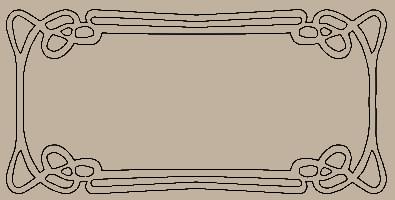 Плитка Etruria Art Deco Kaki Frame E 12.5x25 см, поверхность глянец