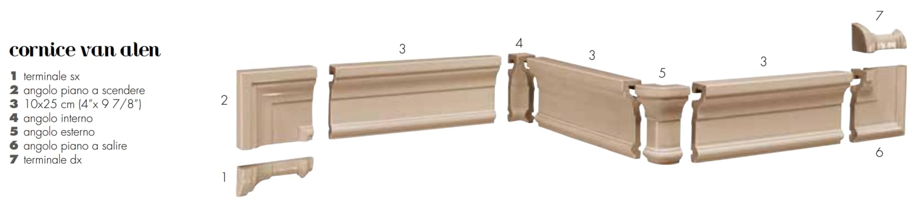 Плитка Etruria Art Deco Red Van Alen 10x25 см, поверхность глянец