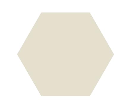 Плитка Etruria Concetto Spaziale Esagono Piano Beige 16x18.5 см, поверхность глянец