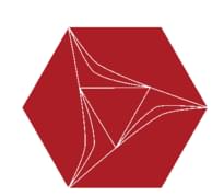 Плитка Etruria Concetto Spaziale Esagono Red 16x18.5 см, поверхность глянец