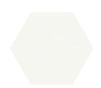 Плитка Etruria Concetto Spaziale Esagono White 16x18.5 см, поверхность глянец