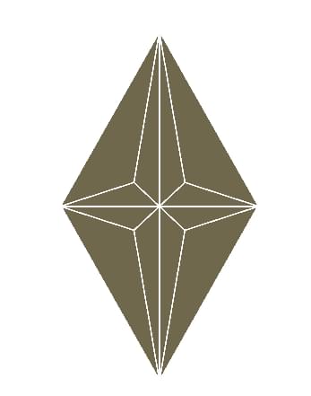 Плитка Etruria Concetto Spaziale Rombo Asparagus 13x22.2 см, поверхность глянец