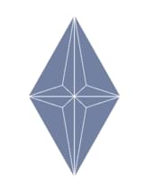 Плитка Etruria Concetto Spaziale Rombo China Blue 13x22.2 см, поверхность глянец