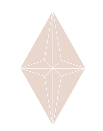 Плитка Etruria Concetto Spaziale Rombo Light Pink 13x22.2 см, поверхность глянец