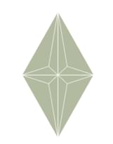 Плитка Etruria Concetto Spaziale Rombo Moss Green 13x22.2 см, поверхность глянец