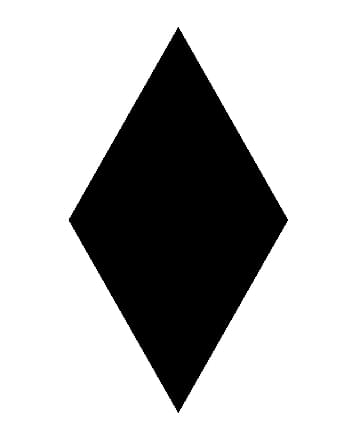 Плитка Etruria Concetto Spaziale Rombo Piano Dark 13x22.2 см, поверхность глянец