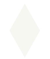 Плитка Etruria Concetto Spaziale Rombo Piano White 13x22.2 см, поверхность глянец