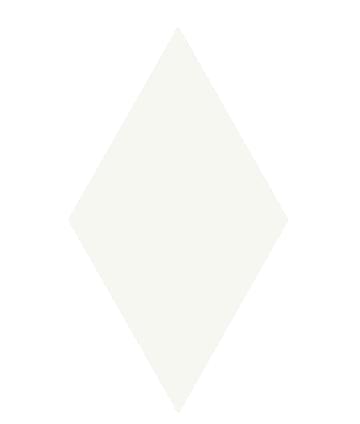 Плитка Etruria Concetto Spaziale Rombo Piano White 13x22.2 см, поверхность глянец