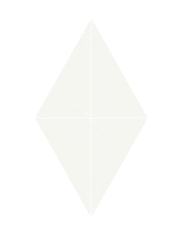 Плитка Etruria Concetto Spaziale Rombo White 13x22.2 см, поверхность глянец