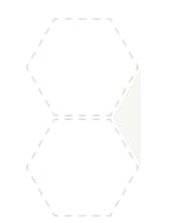 Плитка Etruria Concetto Spaziale Triangolo Piano 16 White 4.5x16 см, поверхность глянец