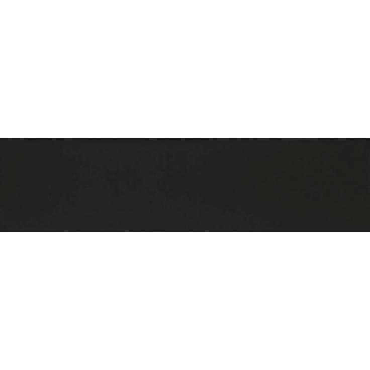 Плитка Etruria Hex Battiscopa Nero 8x30 см, поверхность матовая