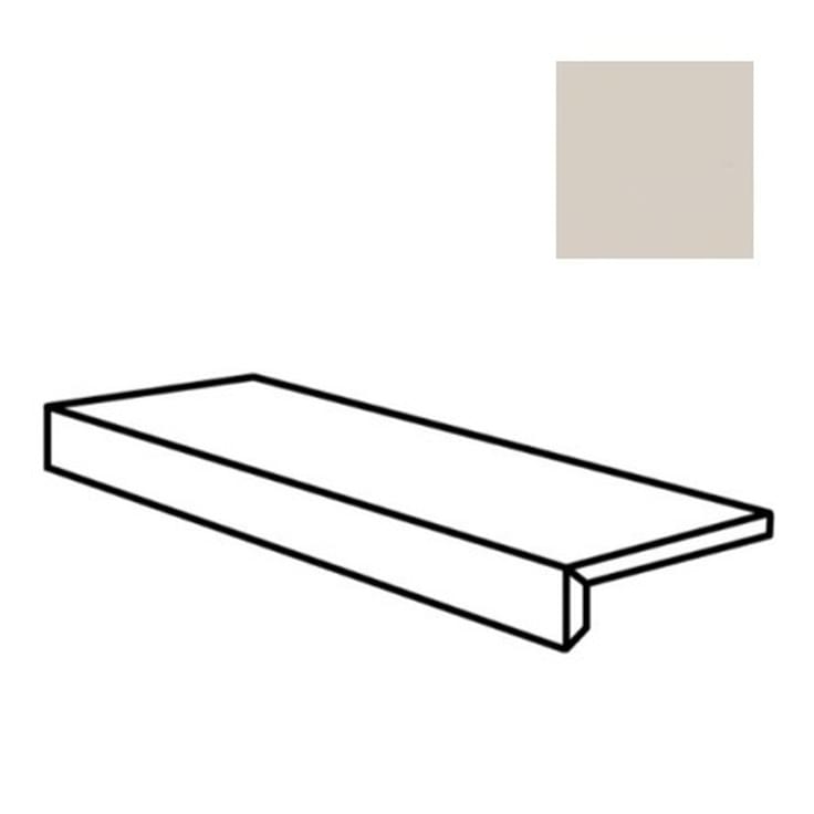 Плитка Etruria Hex Elemento AD L Bianco 15x30 см, поверхность матовая
