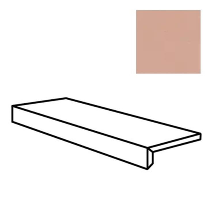 Плитка Etruria Hex Elemento AD L Rosa 15x30 см, поверхность матовая